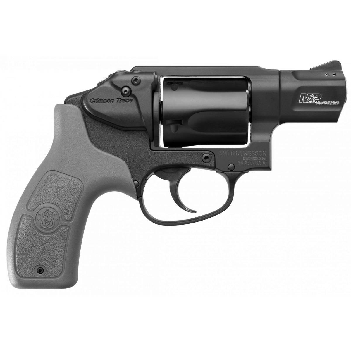 Smith Wesson Bodyguard Revolver 38 Special +P 5 Shot Crimson Laser 1.8 ...