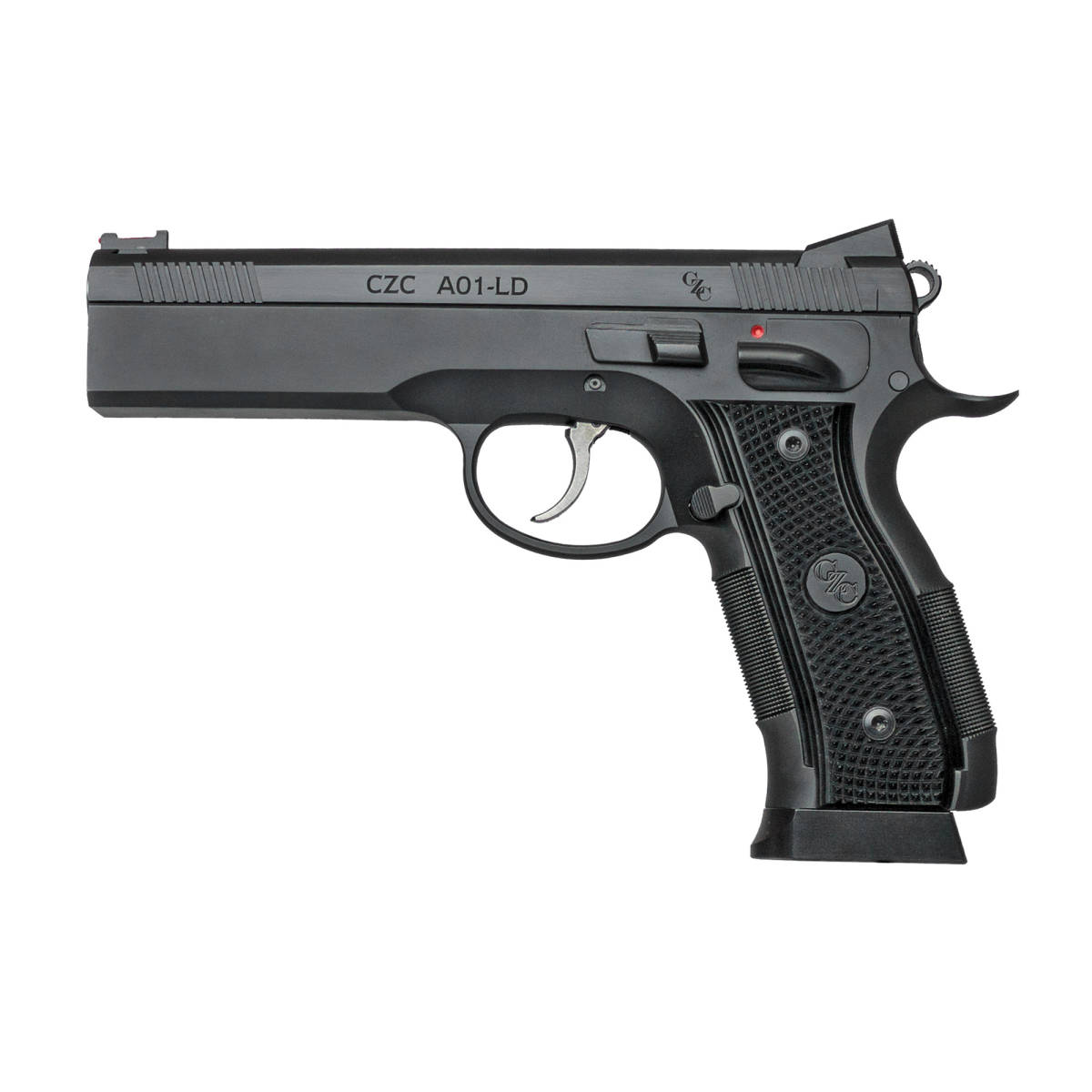 CZ-USA 91731 A01-LD Custom 9mm Luger 19+1 4.93” Match Grade Bull...-img-1