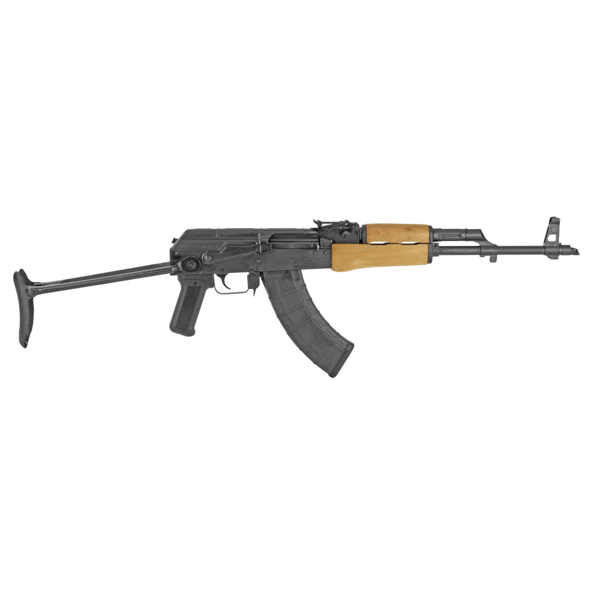 Century Arms WASR-10 AK-47 Underfolder 7.62x39mm 16.25” Bbl 30+1 Black-img-1