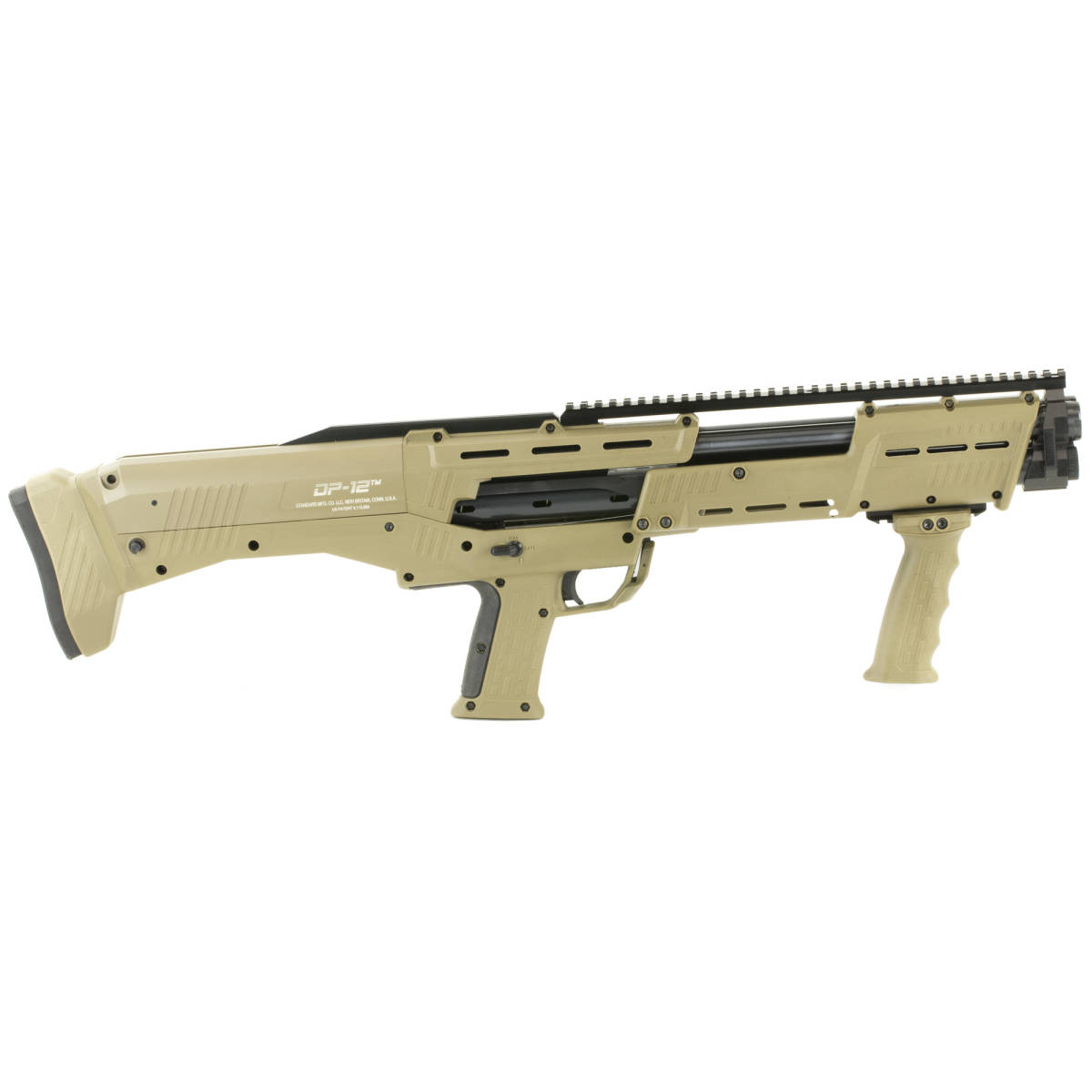 DP12 Double Barrel Pump Shotgun Tactical 12 Gauge FDE-img-2