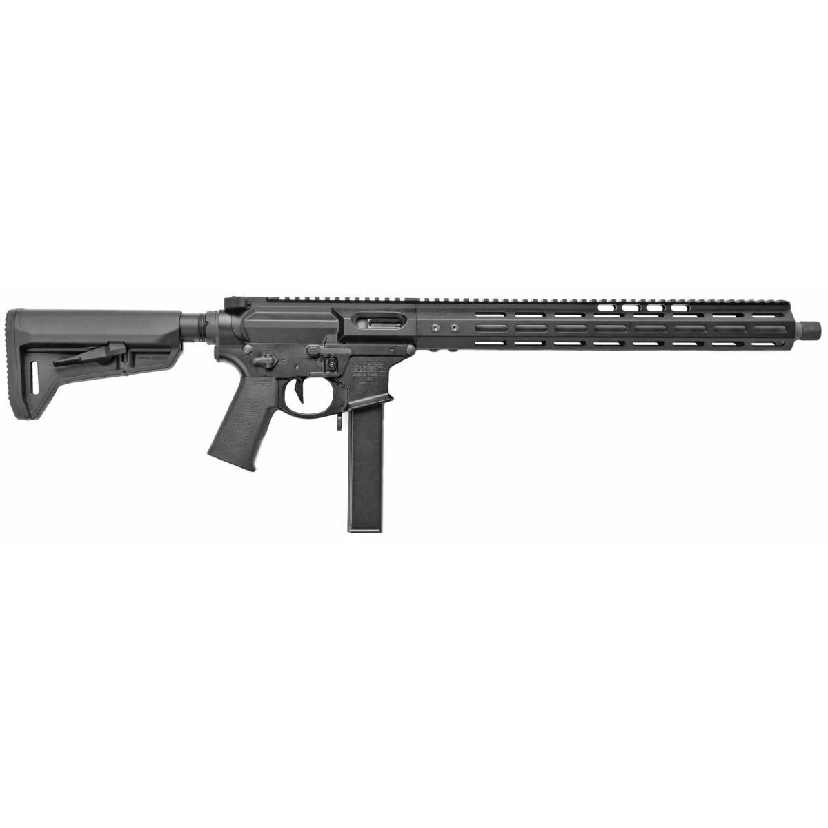 Noveske 02000833 9 9mm Luger 16” 32+1 Black Anodized Magpul SL-K Stock-img-1