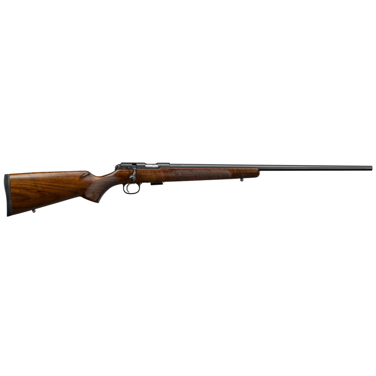 CZ-USA 02312 CZ 457 American Full Size 17 HMR 5+1 24” Black Nitride...-img-1