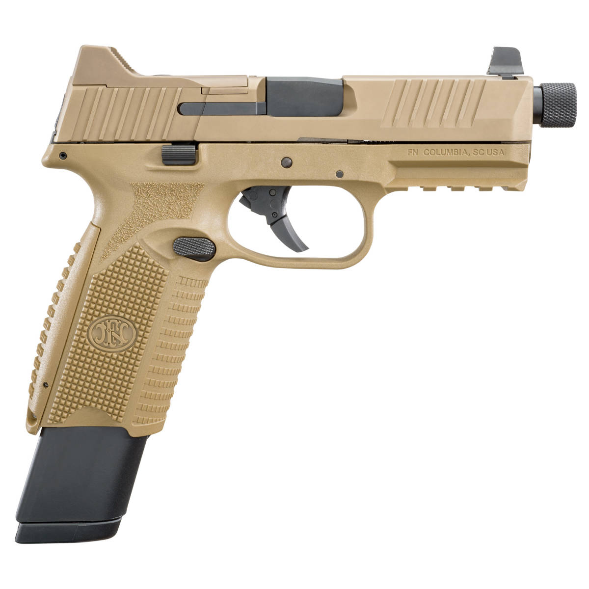 FN 509 Tactical Night Sights Threaded Barrel 9MM-img-1