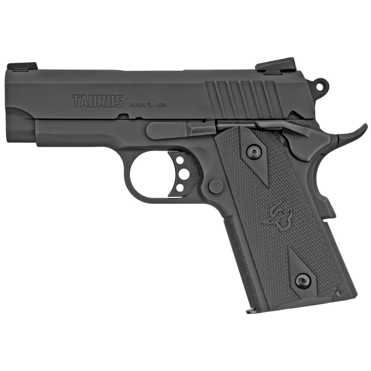 Taurus 1191101OFC9MM 1911 Officer 9mm Luger Caliber with 3.50” Barrel-img-1