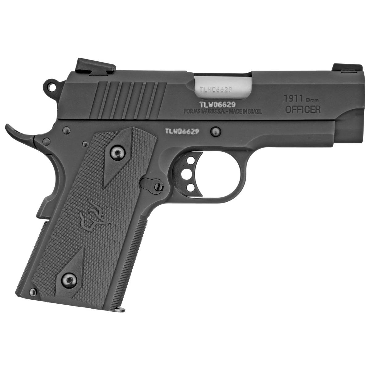 Taurus 1191101OFC9MM 1911 Officer 9mm Luger Caliber with 3.50” Barrel-img-1