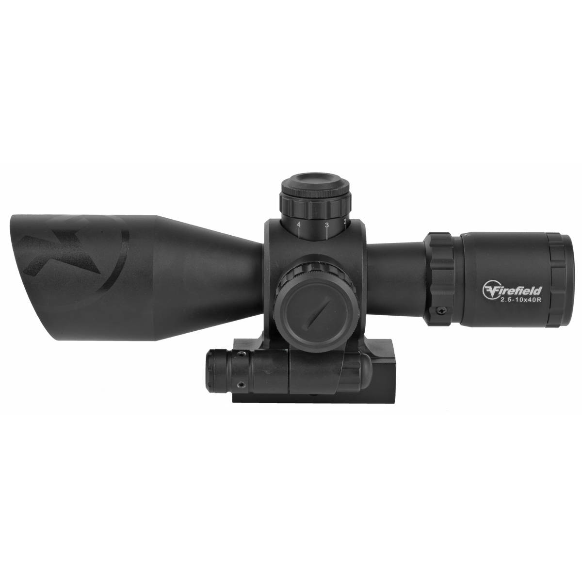 Firefield FF13065 Barrage w/Red Laser Matte Black 2.5-10x40mm...-img-3