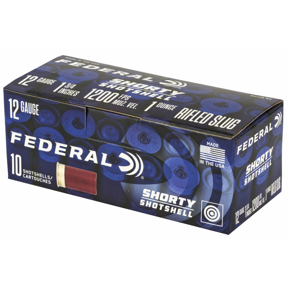 Federal Shorty 12 Gauge 1.75” 1 oz Slug Shot 10 Bx/ Cs-img-3