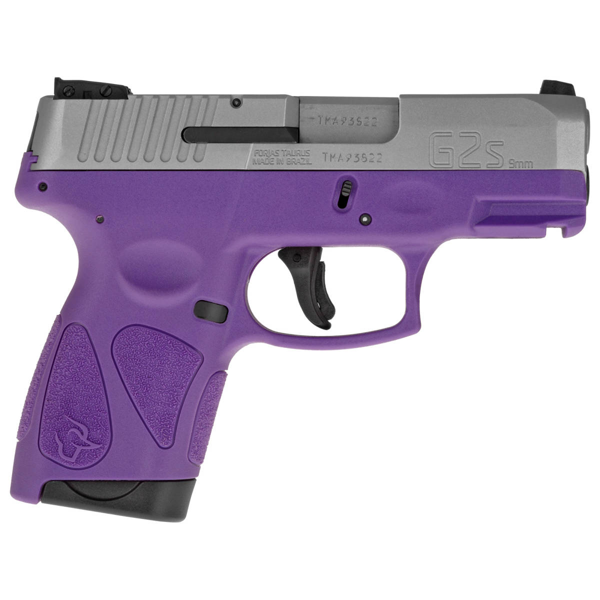 Taurus 1G2S939DP G2S 9mm Luger 3.26” 7+1 Dark Purple Stainless Steel...-img-1