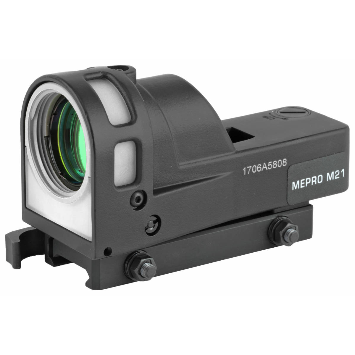 Meprolight USA 626110 M21 Black 1x 30 mm 4.3 MOA Dot Bullseye Reticle-img-1