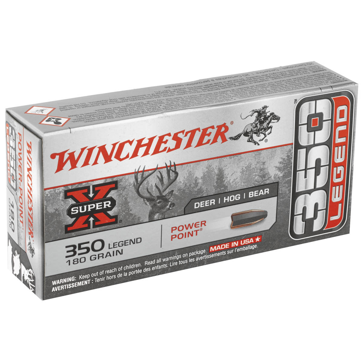 Winchester Super-X 350 Legend 180 gr Power-Point (PP)-img-1