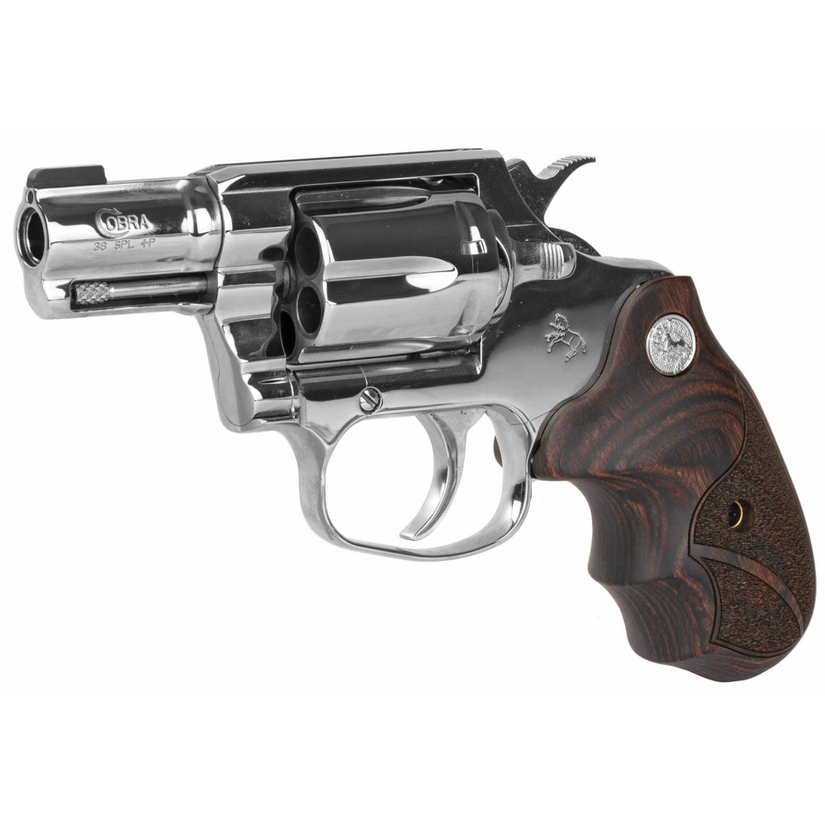 Colt Cobra Bright 38 Spl 6rd Polished Stainless Wood COBRA-SS2BB...-img-3