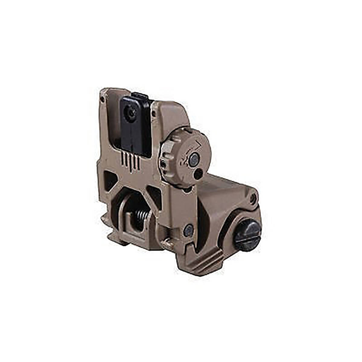 Magpul MBUS Rear Sight AR15 M16 Polymer Flat Dark Earth Flip Up MAG248FDE-img-2