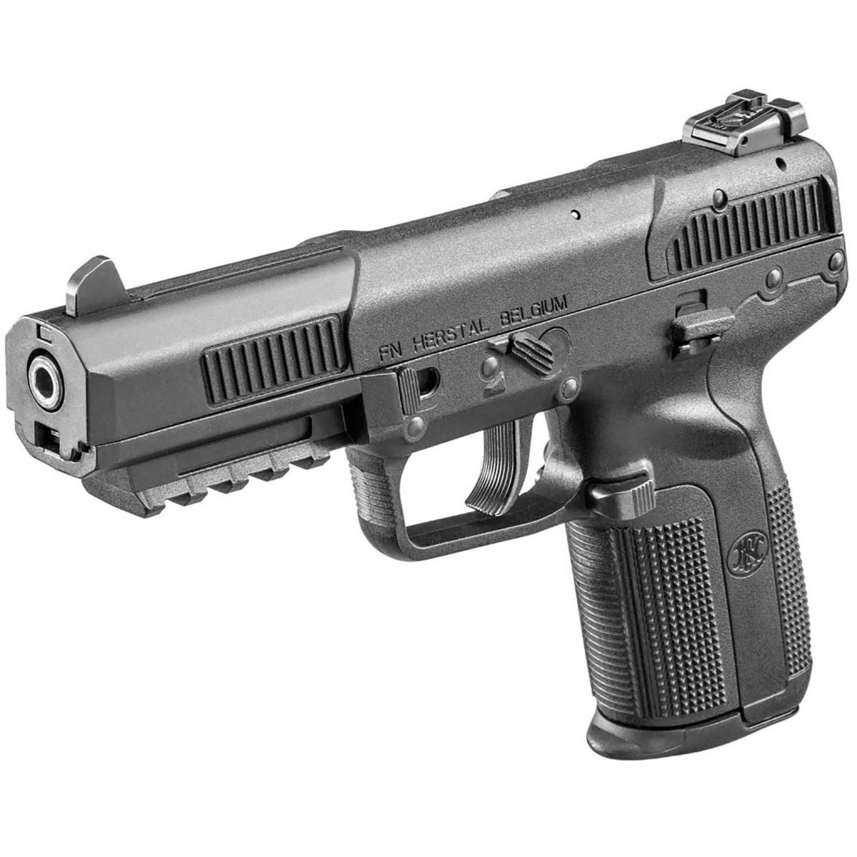 FN 3868929302 Five-seveN *CA Compliant 5.7x28mm 10+1 4.80” Black Steel-img-1