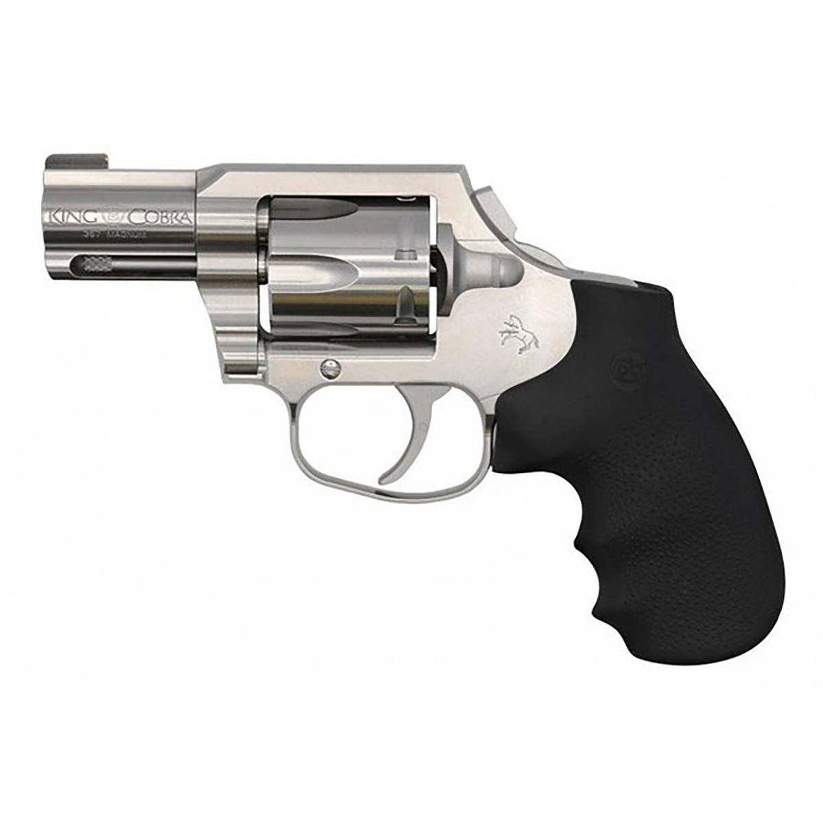 Colt King Cobra Carry Revolver DAO 357 Magnum 2” Bbl 6 Rd Black Hogue...-img-3