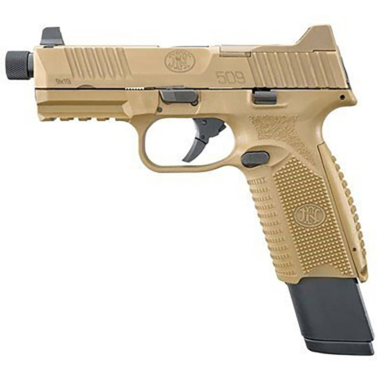 FN 509 Tactical Night Sights Threaded Barrel 9MM-img-2