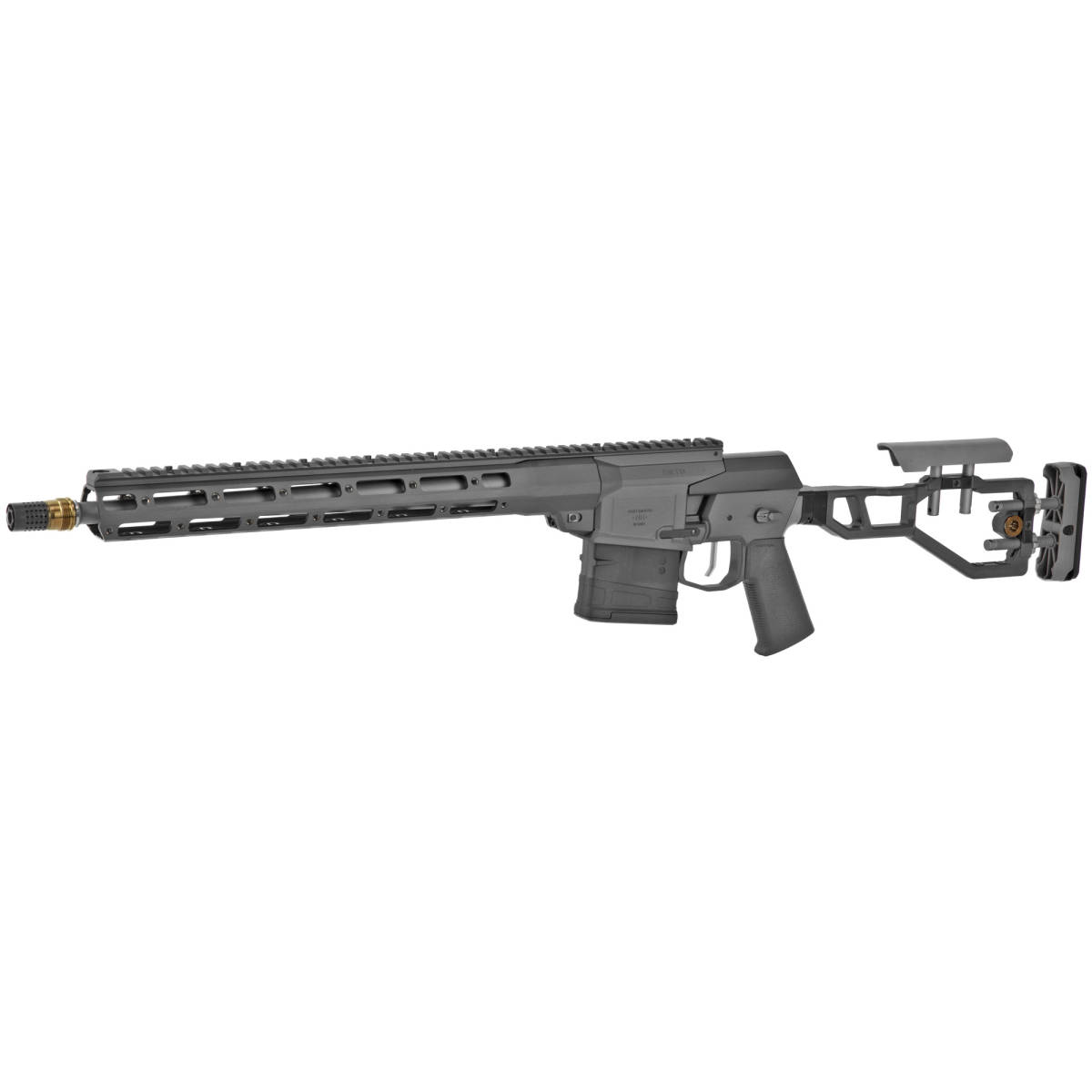 Q LLC FIX6516INGRY The Fix 6.5 Creedmoor 10+1 16” Tapered Barrel, Gray-img-3