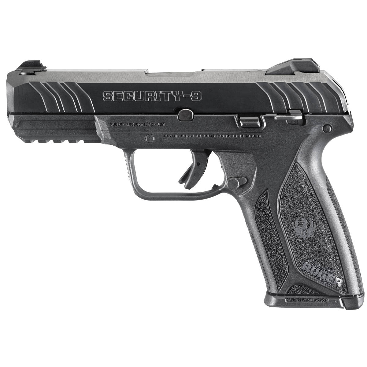 Ruger Security-9 9mm 4” 10+1 Black Oxide Polymer Frame Manual Safety...-img-2