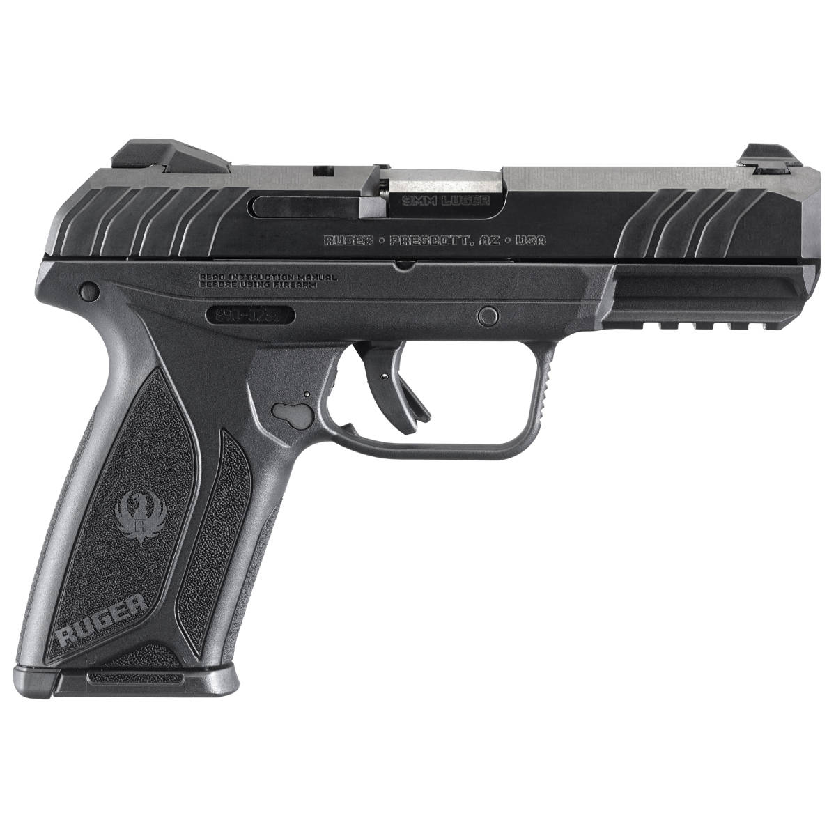 Ruger Security-9 9mm 4” 10+1 Black Oxide Polymer Frame Manual Safety...-img-3