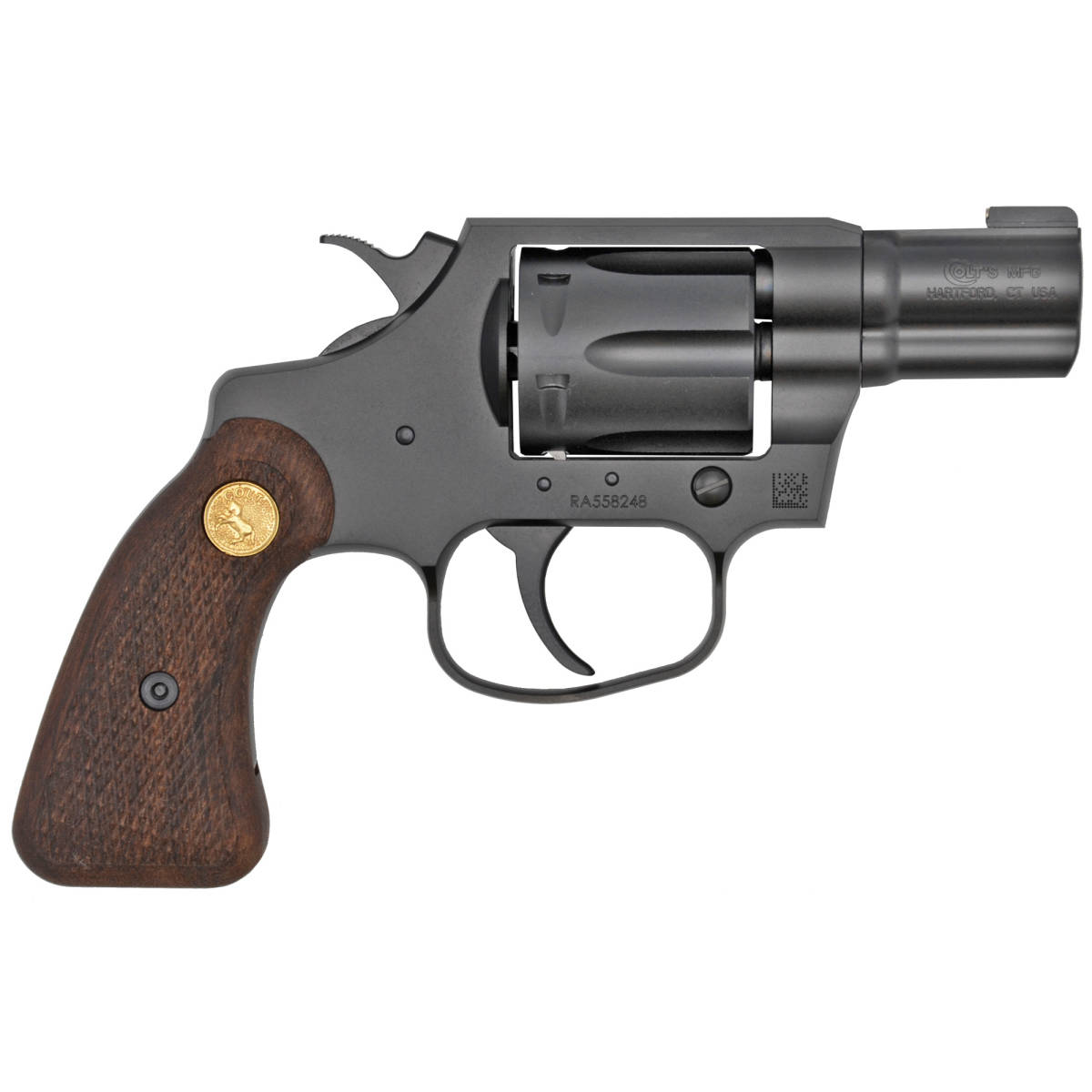 Colt Night Cobra 38 Spl +P 6rd Black PVD Wood COBRA-MB2WBB 098289007209-img-2