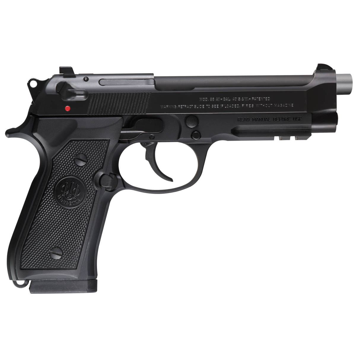Beretta USA J9A4F10 96A1 40 S&W 4.90” Barrel 12+1, Black Bruniton...-img-2