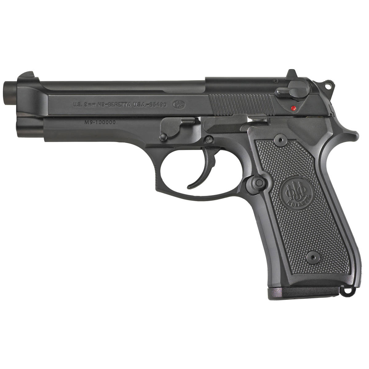 Beretta M9 Magazine 9mm Luger 10+1 Steel Black Factory OEM-img-0