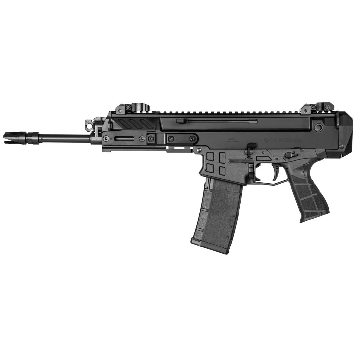 CZ-USA 91451 Bren 2 MS 5.56x45mm NATO 30+1 11.14” Black Cold Hammer...-img-2