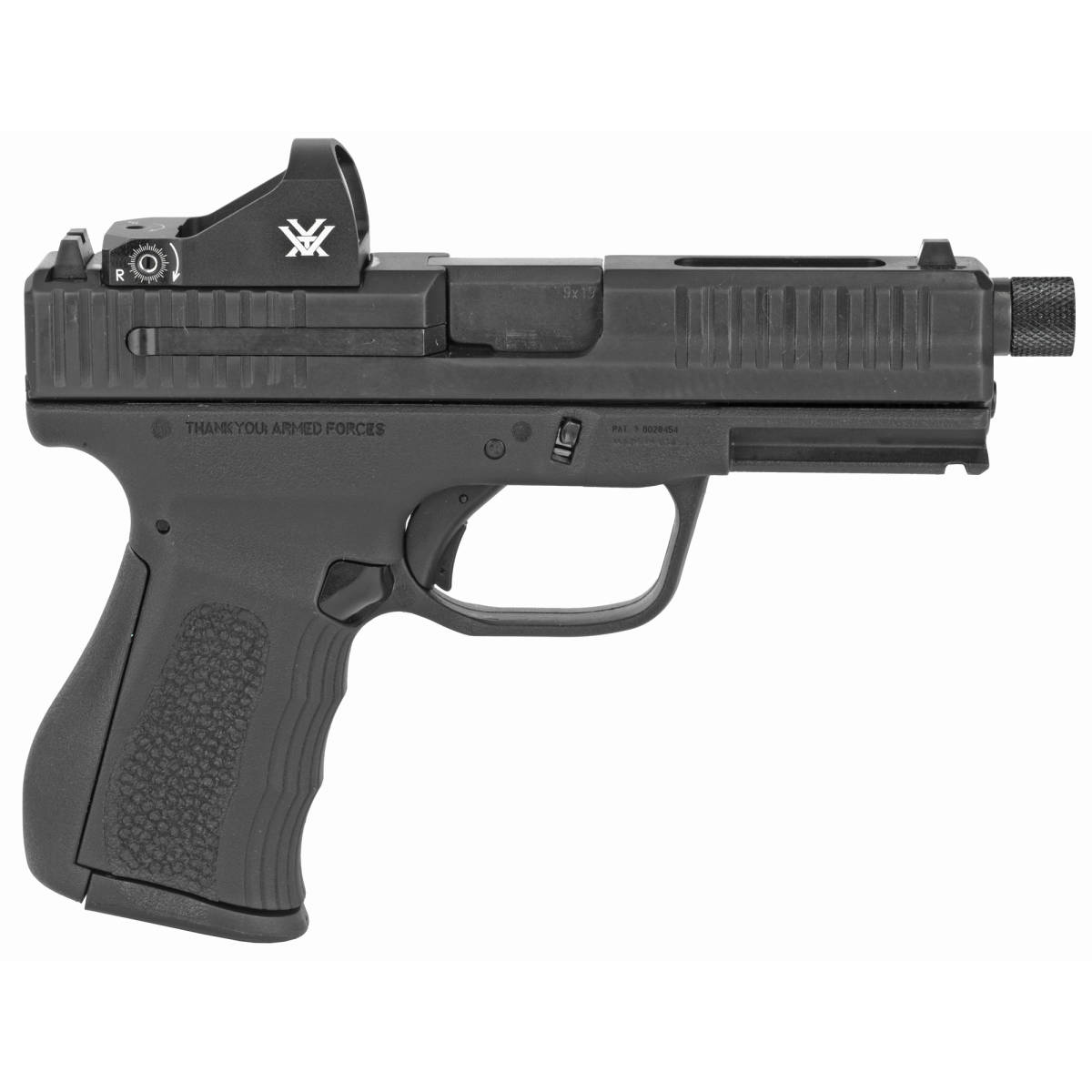 FMK G9C1EPROPB Elite Plus 9mm Luger 4.50” 14+1 Black Carbon Steel...-img-1