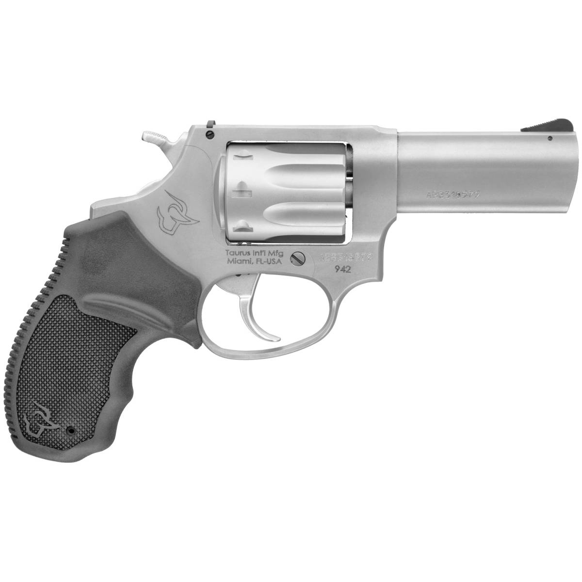Taurus 2942039 942 22 LR 8rd 3” Barrel, Overall Matte Finish Stainless-img-2