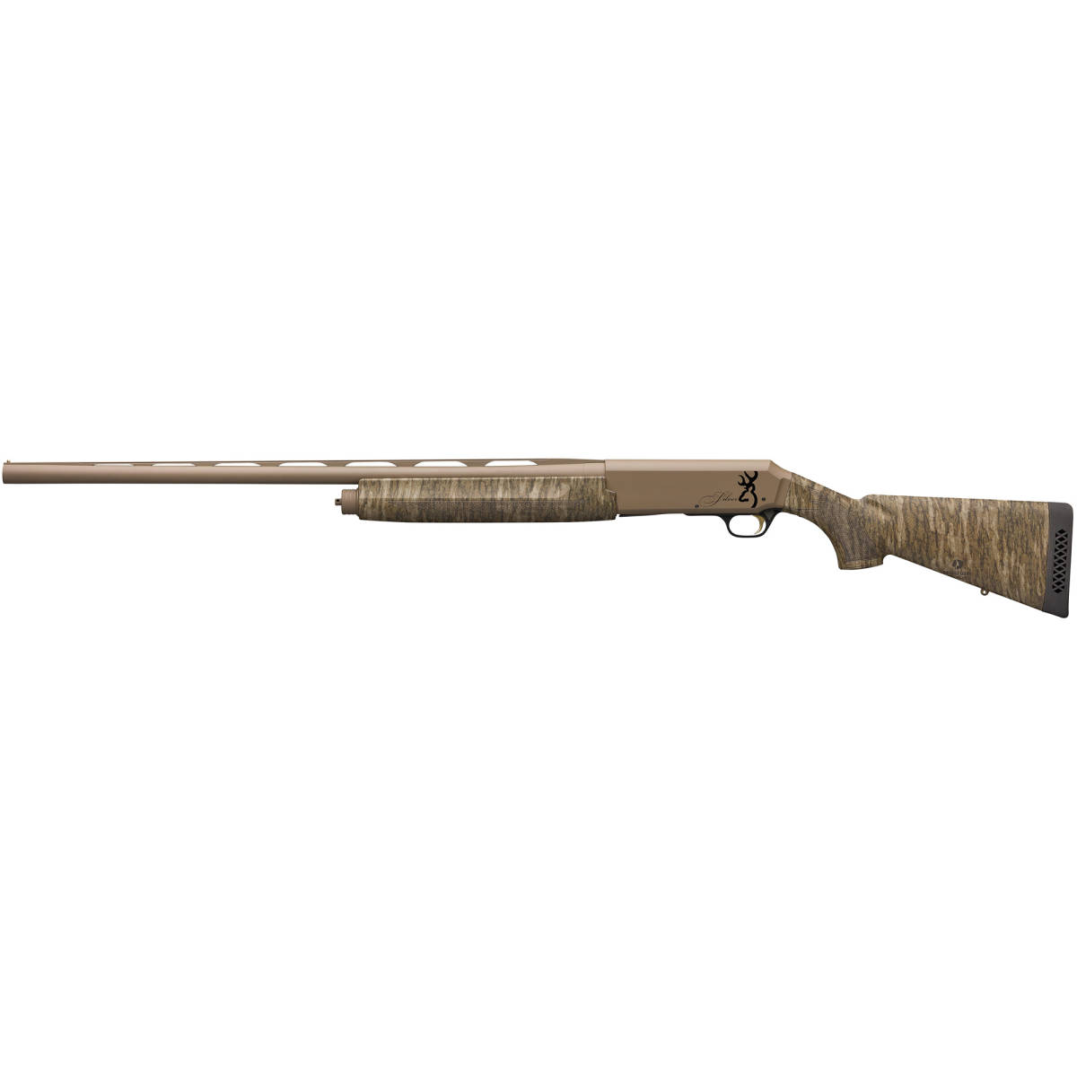 Browning Silver Field 12 Gauge 3.5" 4+1 Synthetic Mossy Oak Bottomland...-img-2