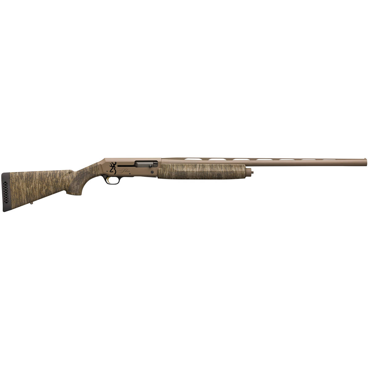 Browning Silver Field 12 Gauge 3.5" 4+1 Synthetic Mossy Oak Bottomland...-img-4