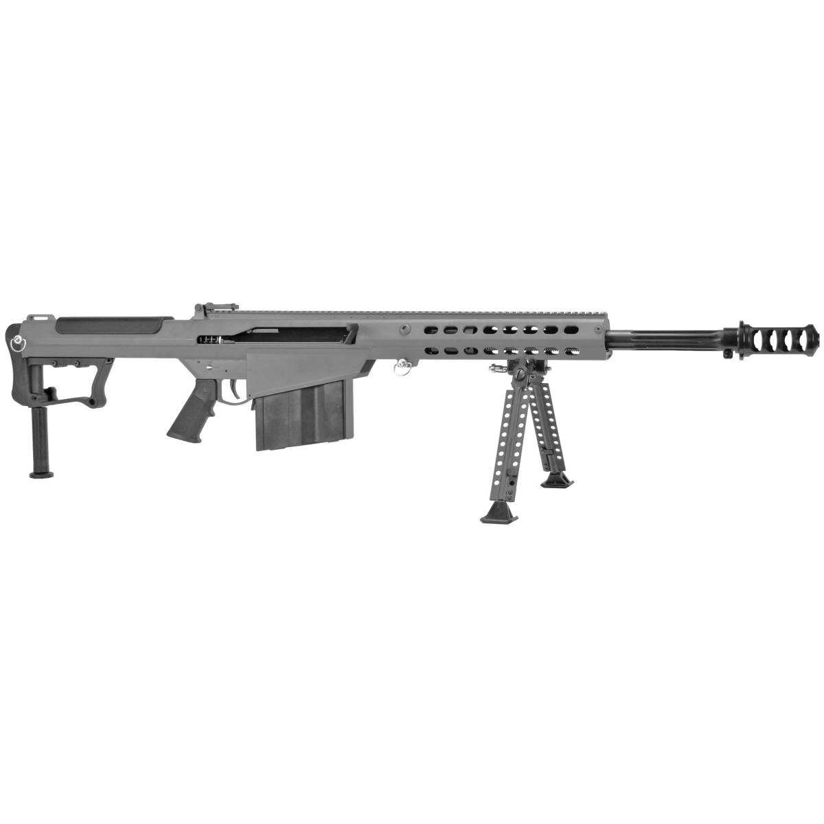 Barrett 18068 M107A1 50 BMG 20” 10+1 Tungsten Gray Cerakote Fixed with-img-1