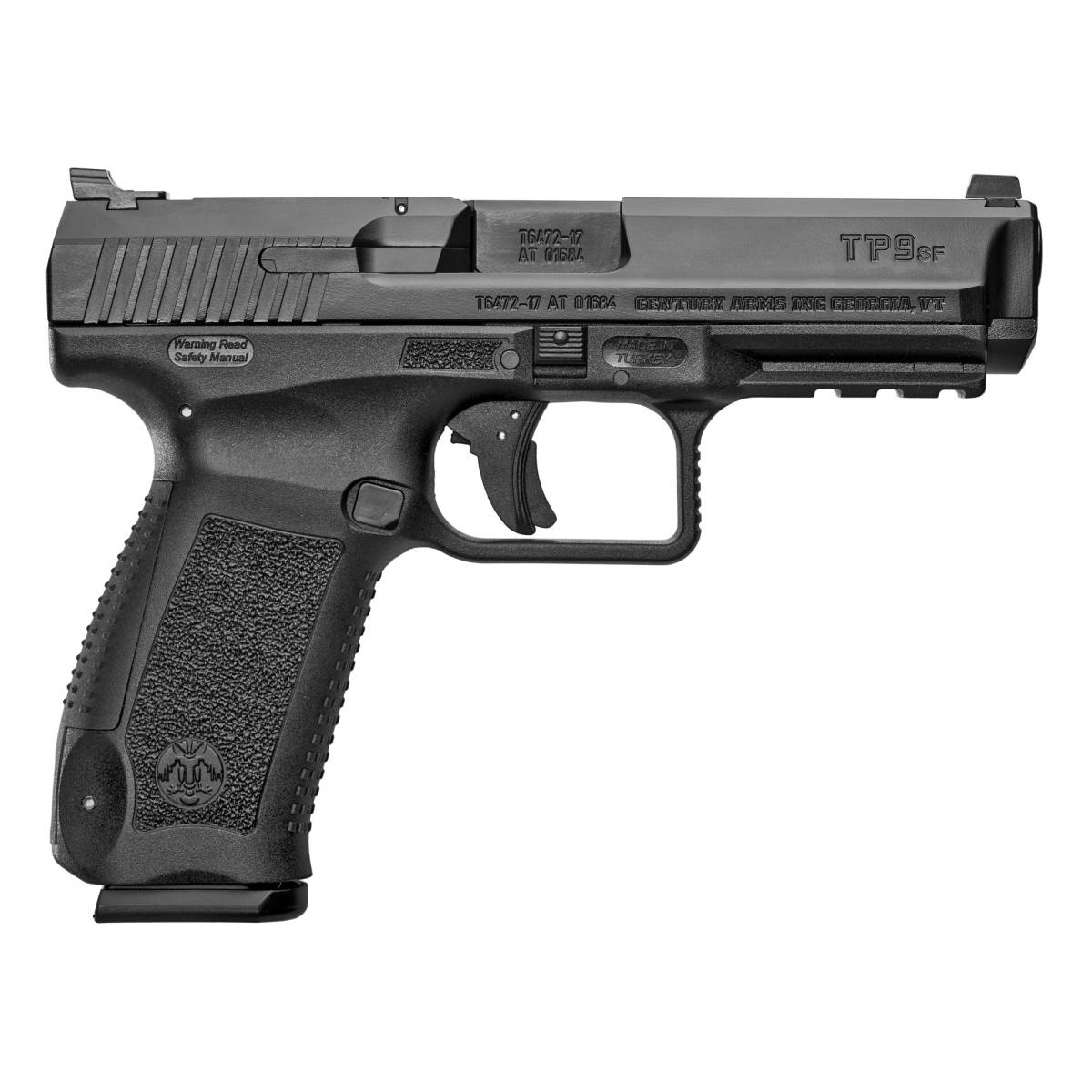 Canik HG4865N TP9SF Full Size 9mm Luger 18+1 4.46” Black Nitride Match ...