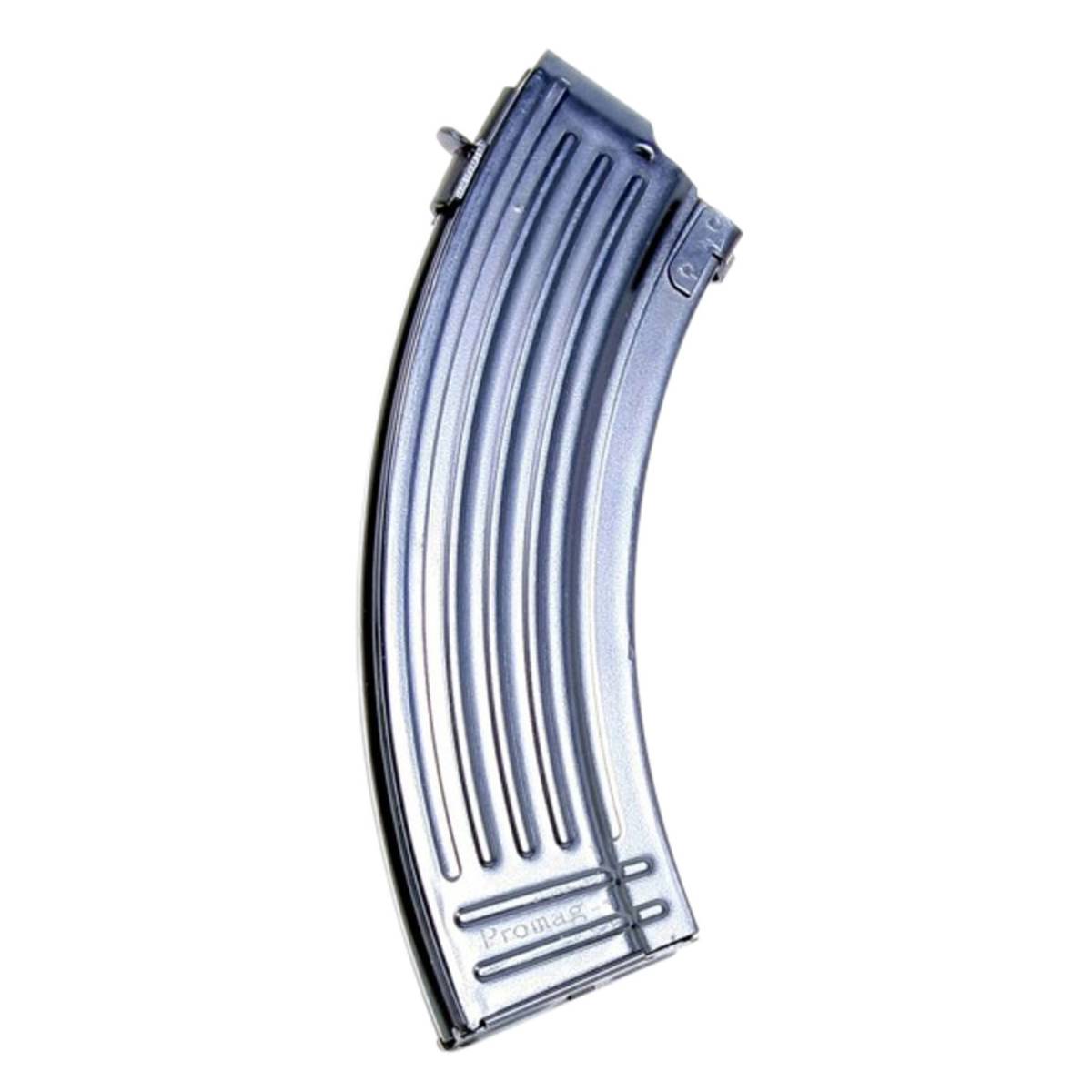 ProMag AKS30 Standard 30rd 7.62x39mm Fits Kalashnikov AK-47 Blued Steel-img-1