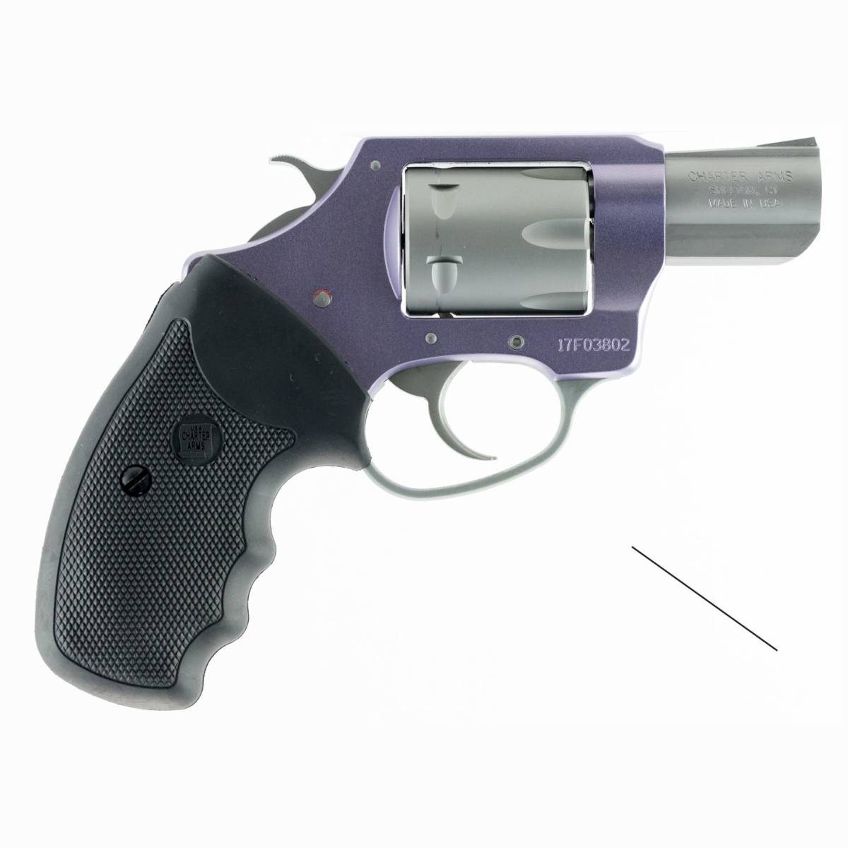 Charter Arms 52340 Pathfinder Lavender Lady Small Frame 22 WMR 8rd 2”...-img-1