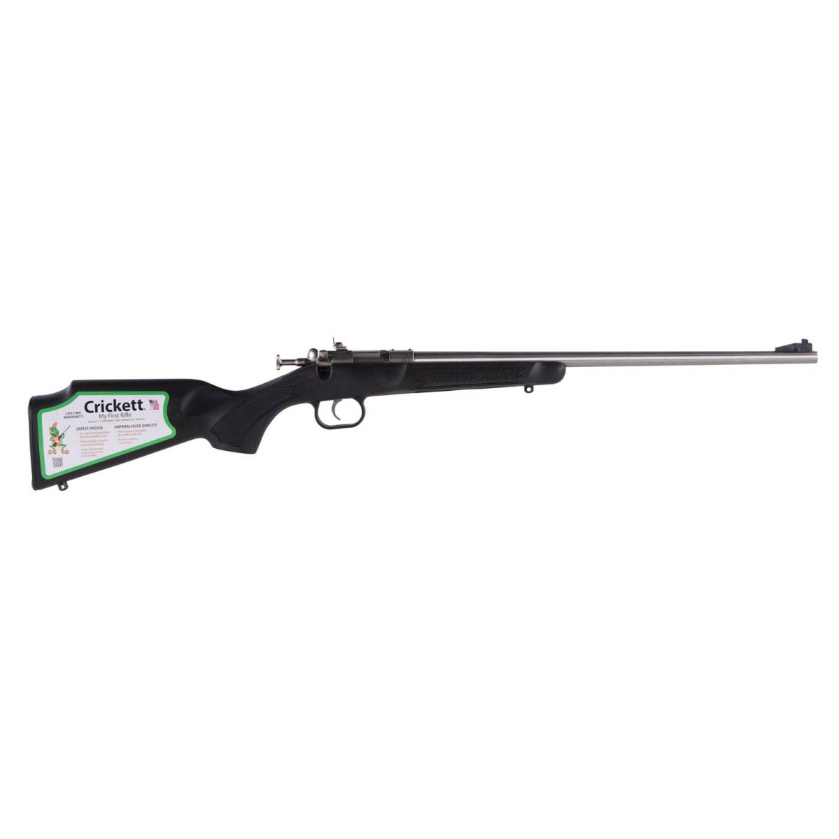 Crickett KSA2295 Youth 22 WMR 1rd 16.12” Blued Barrel & Receiver,...-img-1
