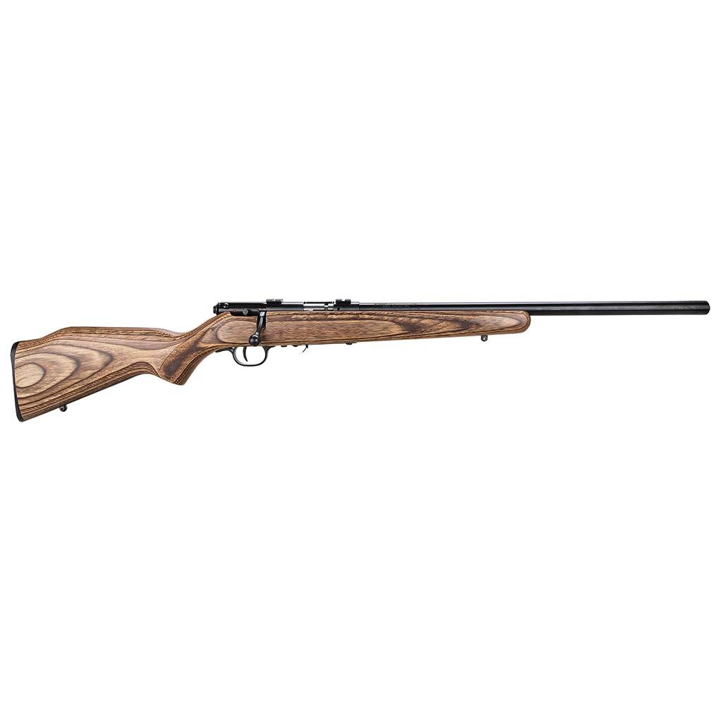 Savage Arms 96734 93R17 BV Full Size 17 HMR 5+1 21” Matte Black Heavy...-img-1