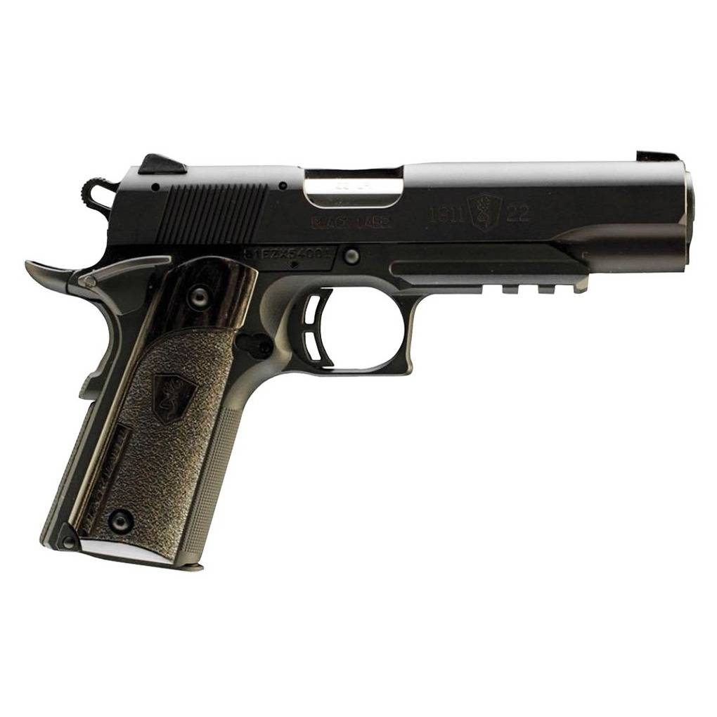 Browning 1911 Black Label Full Size 22 LR 4.25" 10+1 Polymer Stainless...-img-1