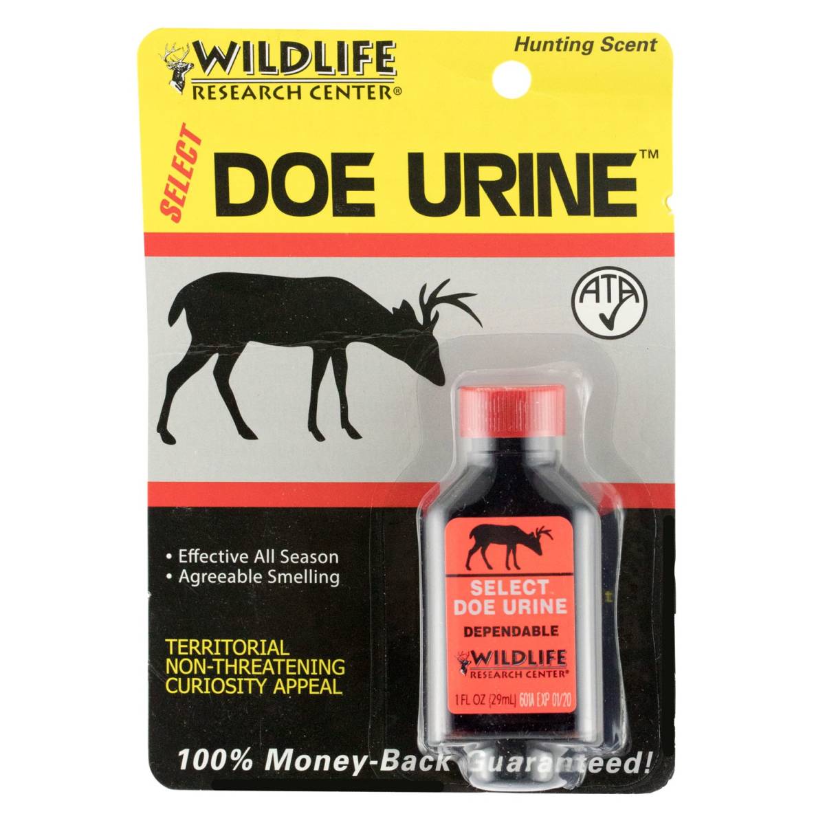 Wildlife Research 410 Select Attractant/Cover Scent Doe Urine 1 oz-img-0
