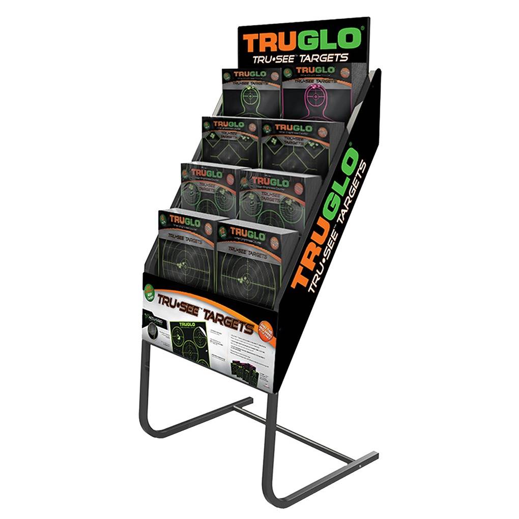 TruGlo TG100P1 Tru-See Targets Display Rack Black Metal-img-0