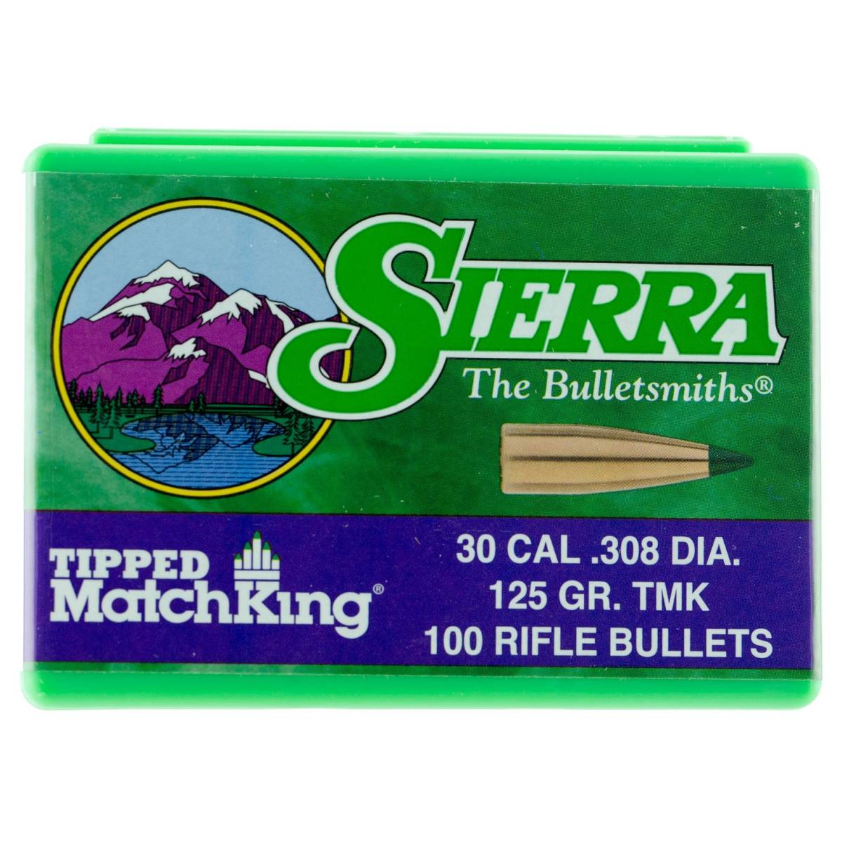 Sierra 7725 Tipped MatchKing 30Cal 125gr MatchKin 100/Box-img-0