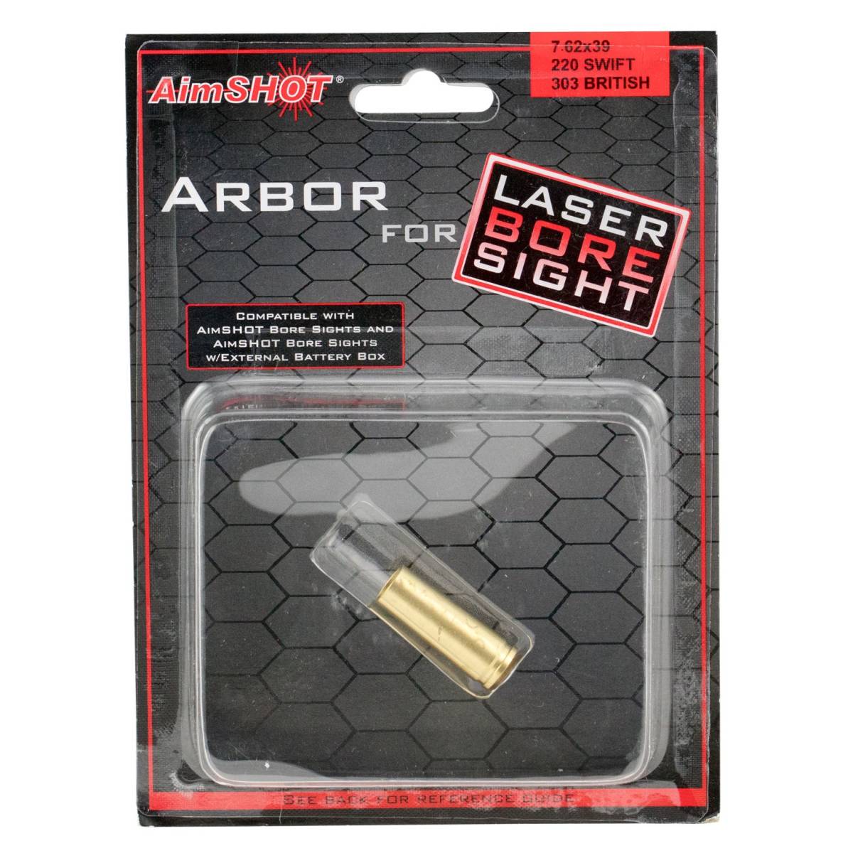 AimShot AR762 Arbor 7.62x39mm Brass Works With Bore Sights-img-0