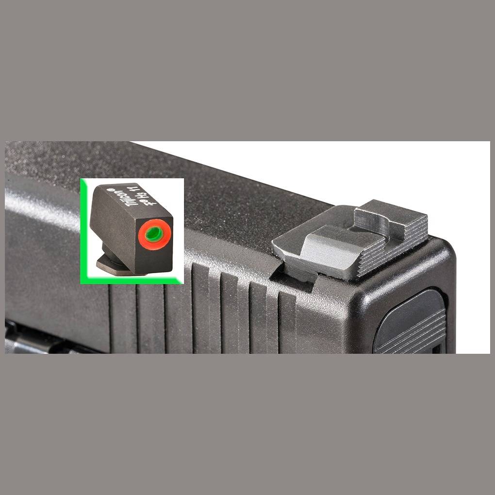 AmeriGlo GL434 Protector Sight Set for Glock Green Tritium Orange...-img-1