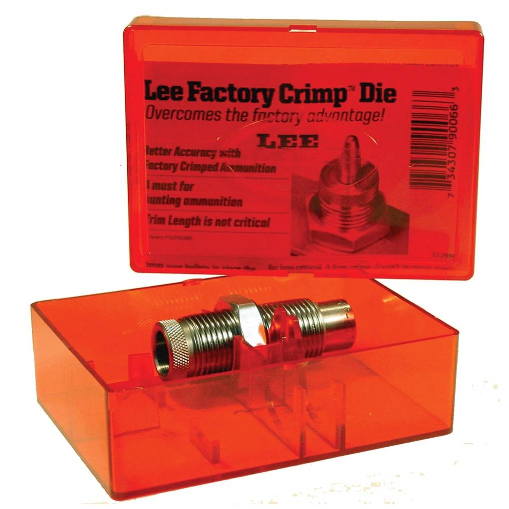 Lee Precision 90849 Factory Crimp Die 338 Win Mag / 338-06 A Square-img-0