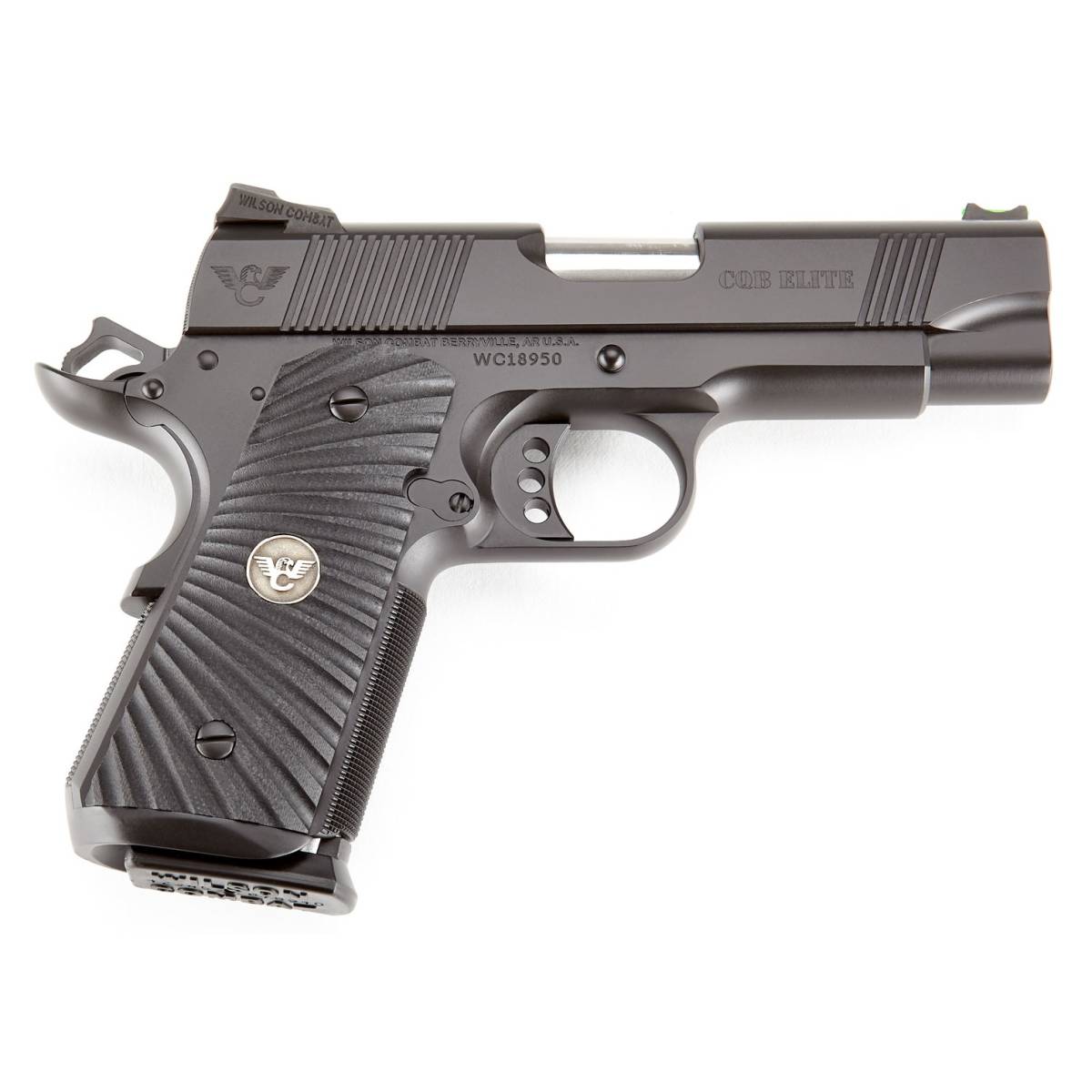 Wilson Combat CQBECP45 CQB Elite Compact Frame 45 ACP 7+1 4” Stainless-img-1
