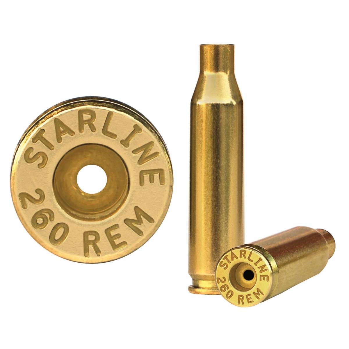 Starline Brass 260REMEUP50 Unprimed Cases Rifle 260 Rem 50 Per Bag-img-0