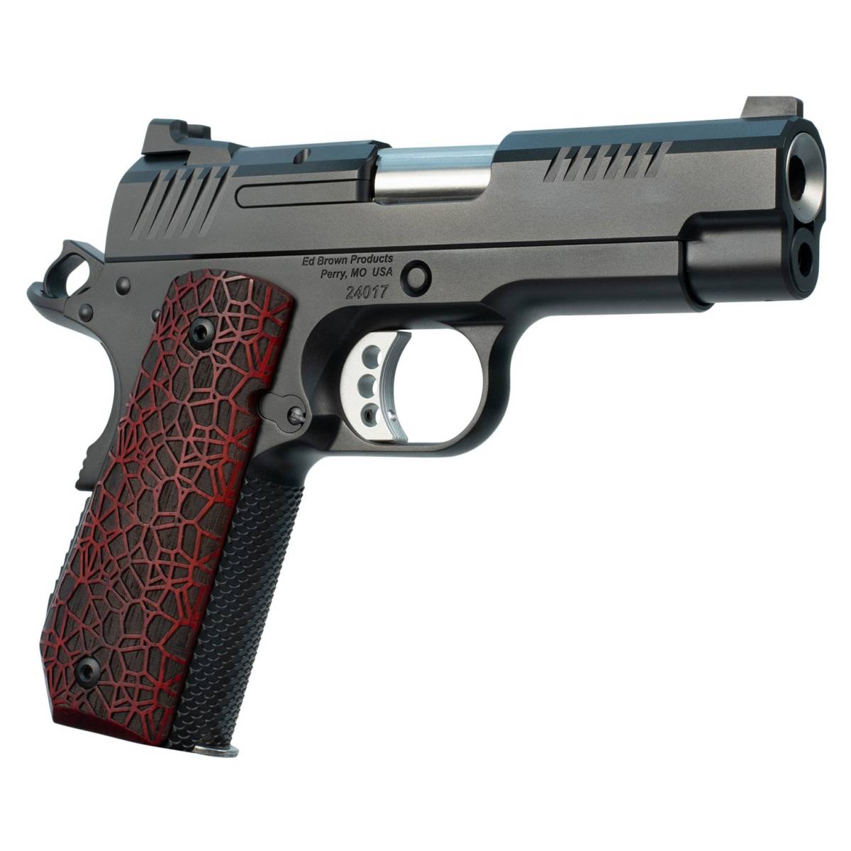 Ed Brown EVOKC9G4 1911 EVO KC9 9mm Luger 9+1 4” Stainless Bull Barrel-img-1