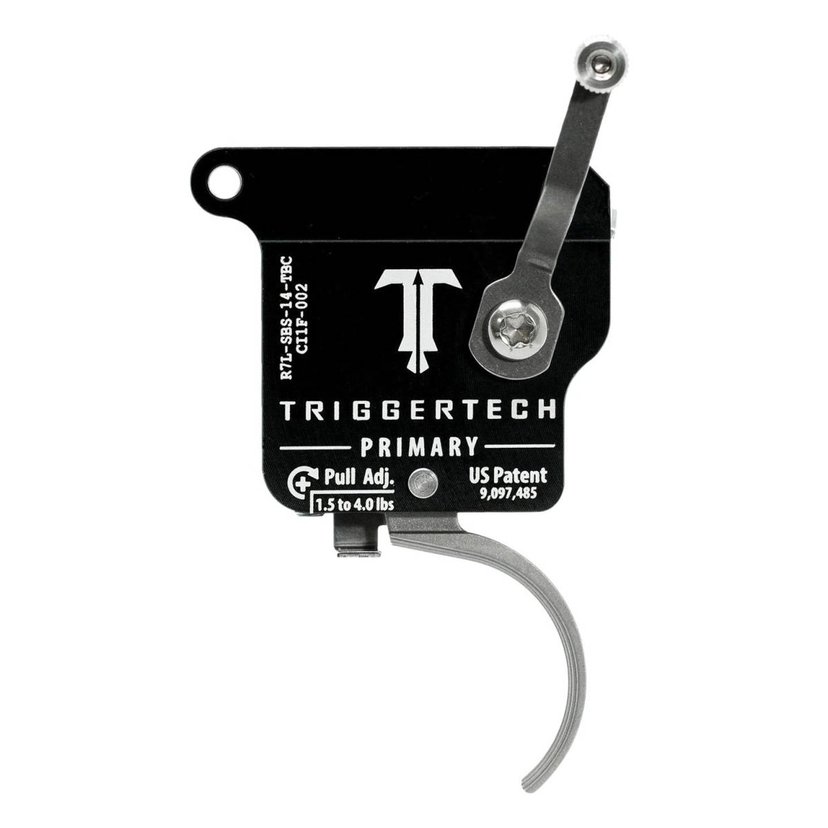 TriggerTech R7LSBS14TBC Primary Single-Stage Traditional Curved Trigger...-img-0
