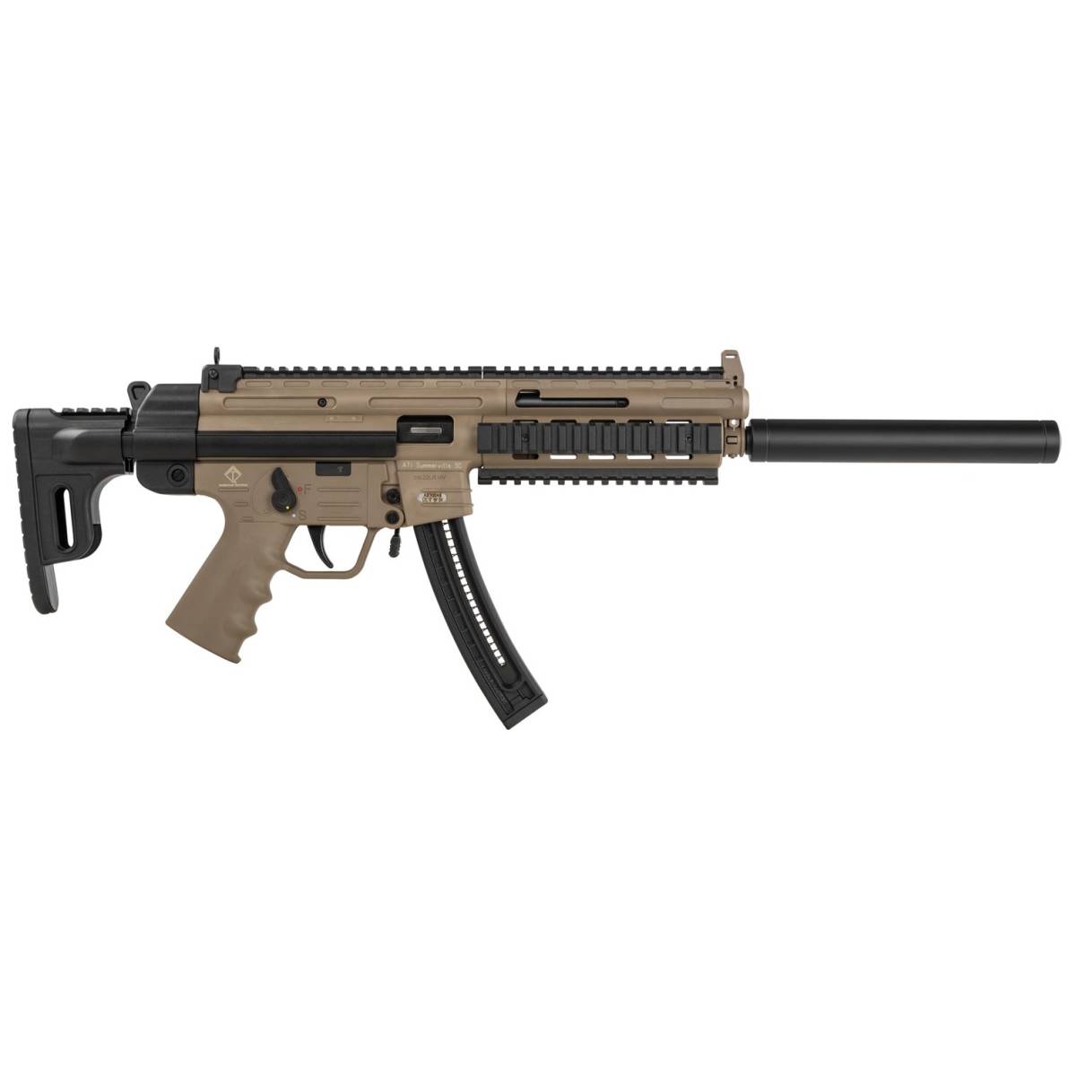 GSG-16 22 LR Carbine FDE 16.25” 22+1 Tan/FDE Receiver Black...-img-0