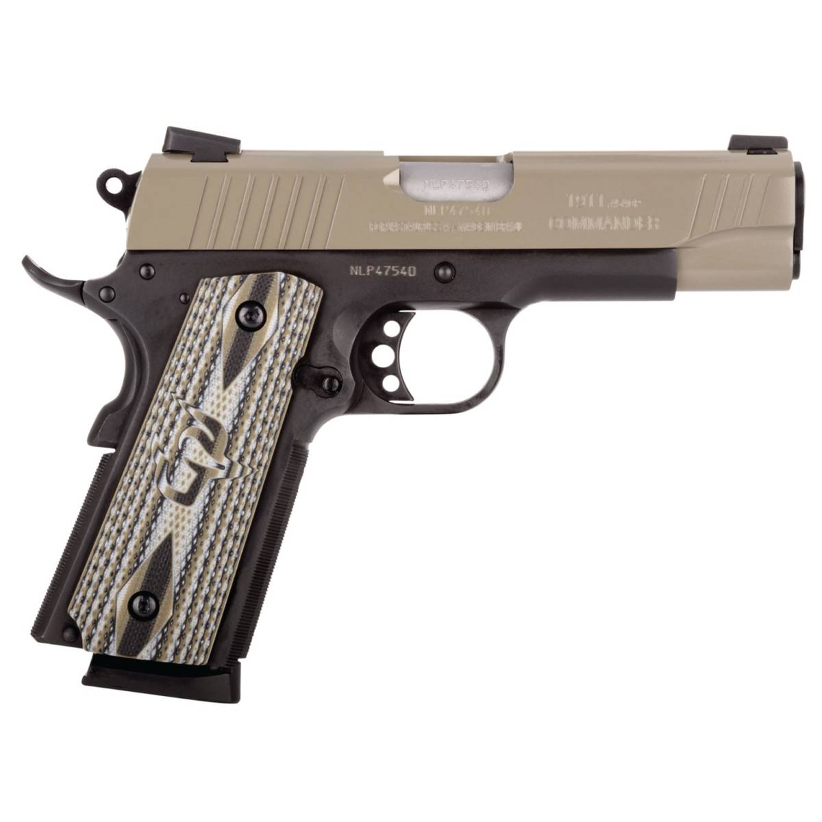 Taurus 1-191101COMS-VZ 1911 Commander 45 ACP 4.20” 8+1 Matte Black...-img-1