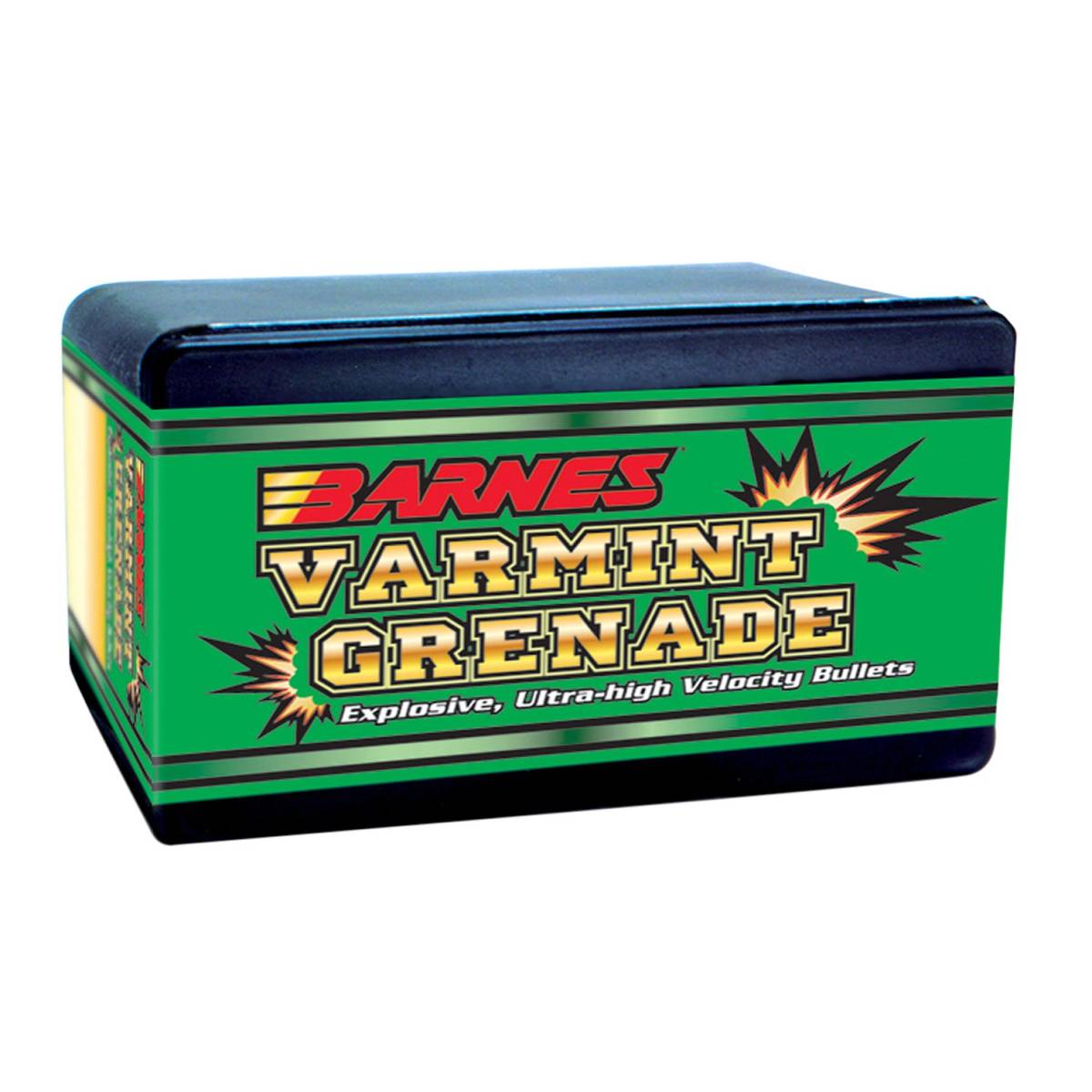 Barnes Bullets 30170 Varmint Grenade Ultra High Velocity 22 Hornet .224...-img-0